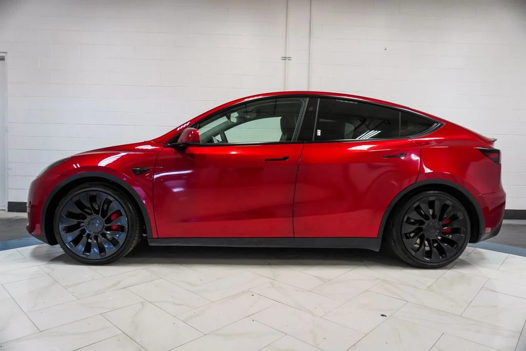 Used 2024 Red Tesla Performance image 29
