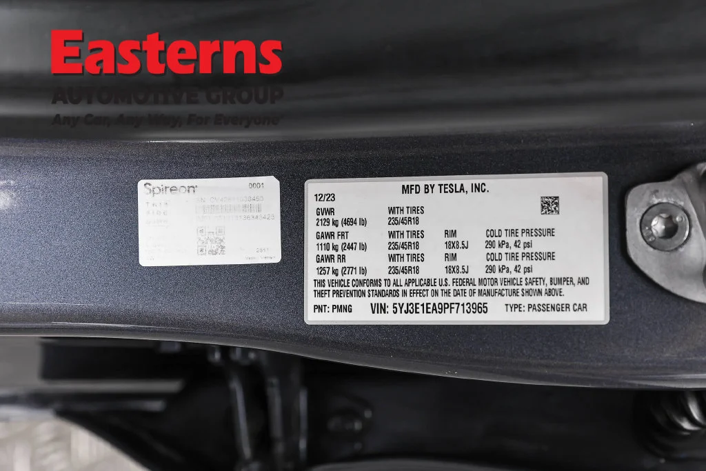 Used 2023 Gray Tesla Base image 30