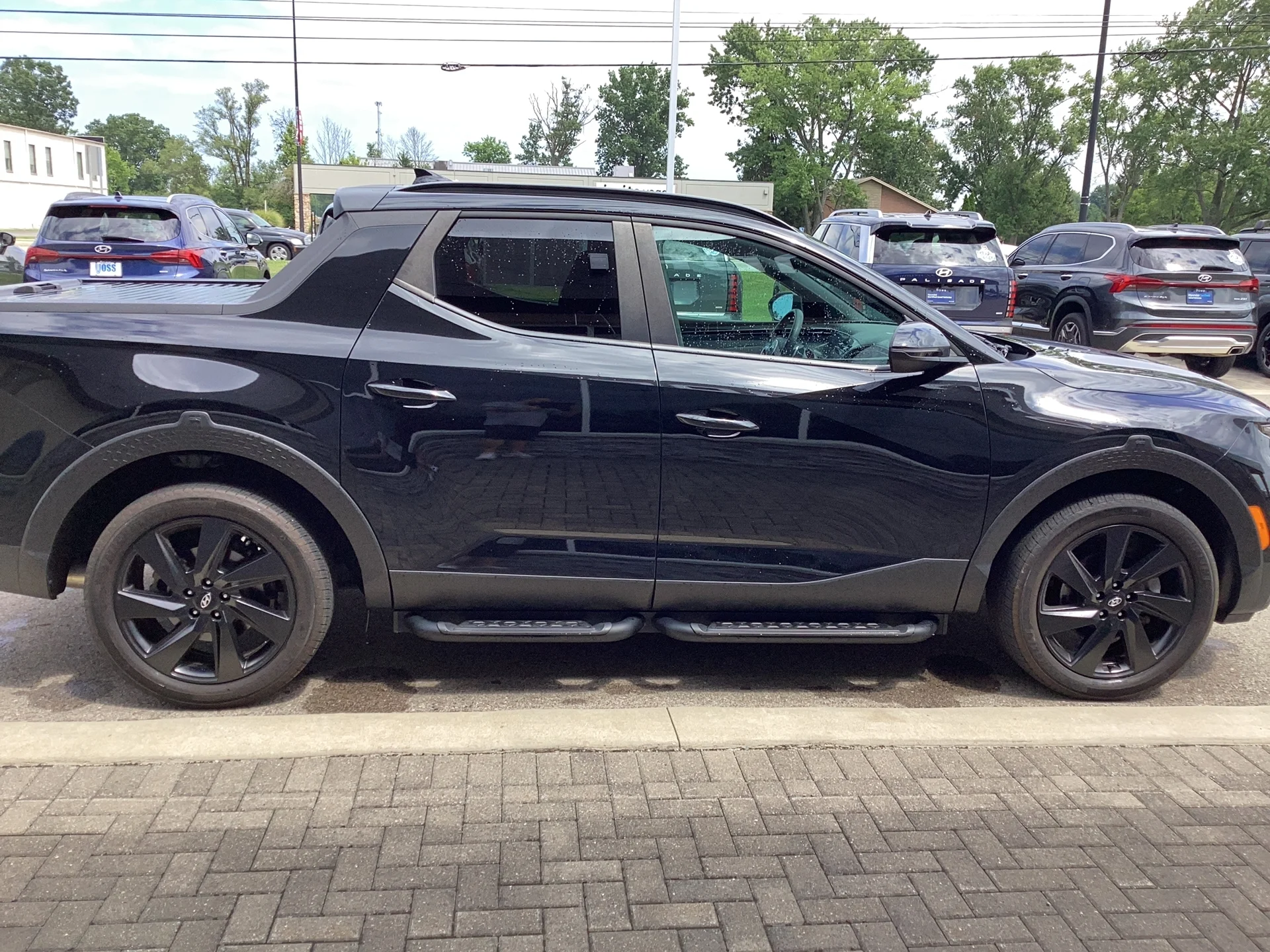 Certified Used 2024 Phantom Black Pearl Hyundai Night image 3