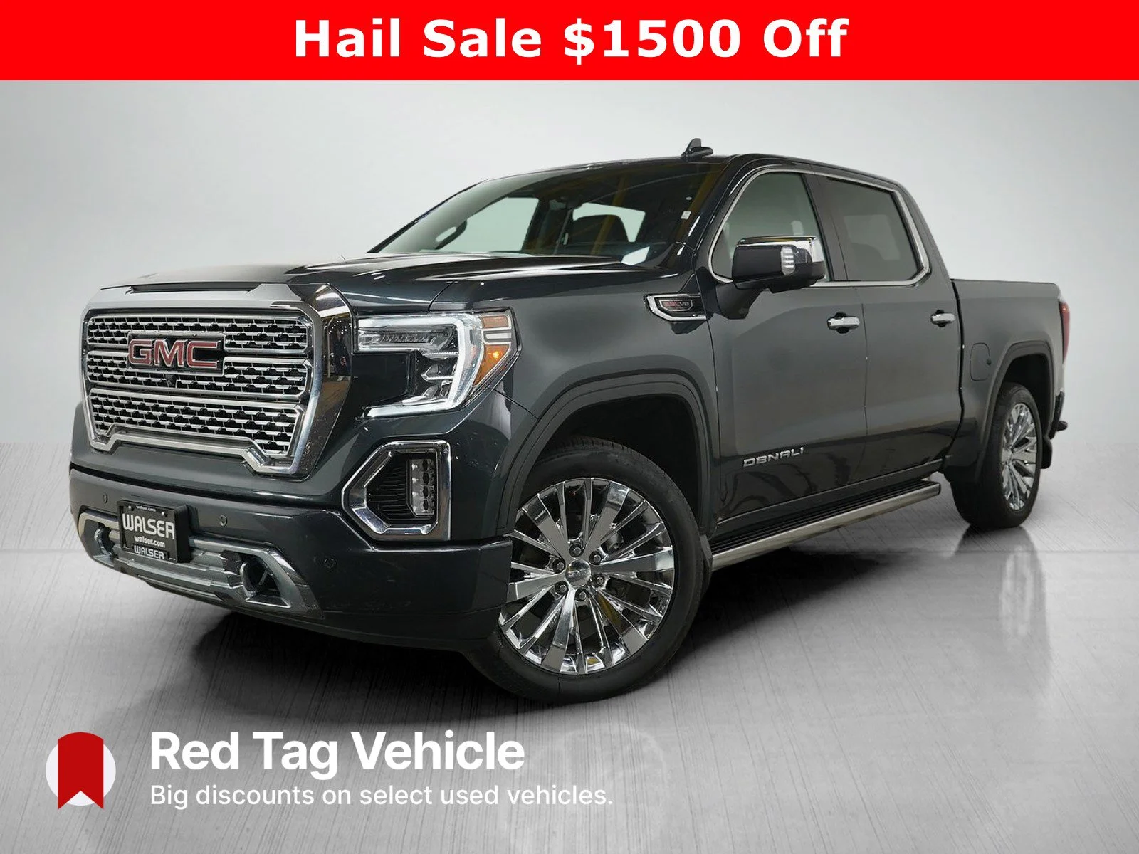Used 2022 Hunter Metallic GMC Denali image 1