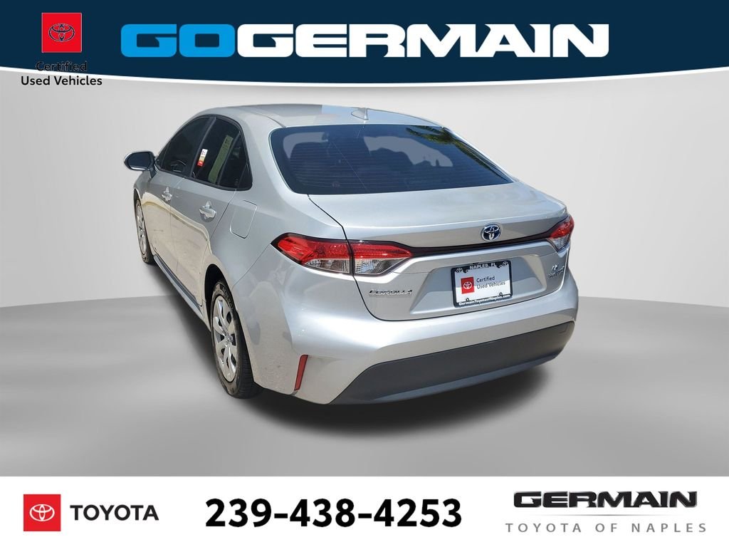 Certified Used 2023 Silver Toyota LE image 10