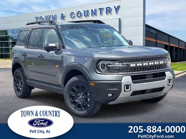 New 2026 Carbonized Gray Metallic Ford Badlands image 1