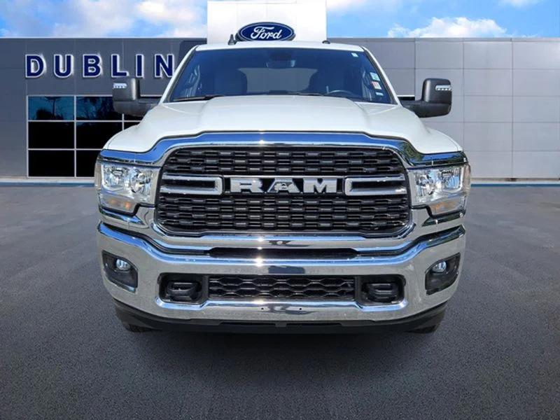 Used 2023 Bright White Clearcoat Ram Big Horn image 2