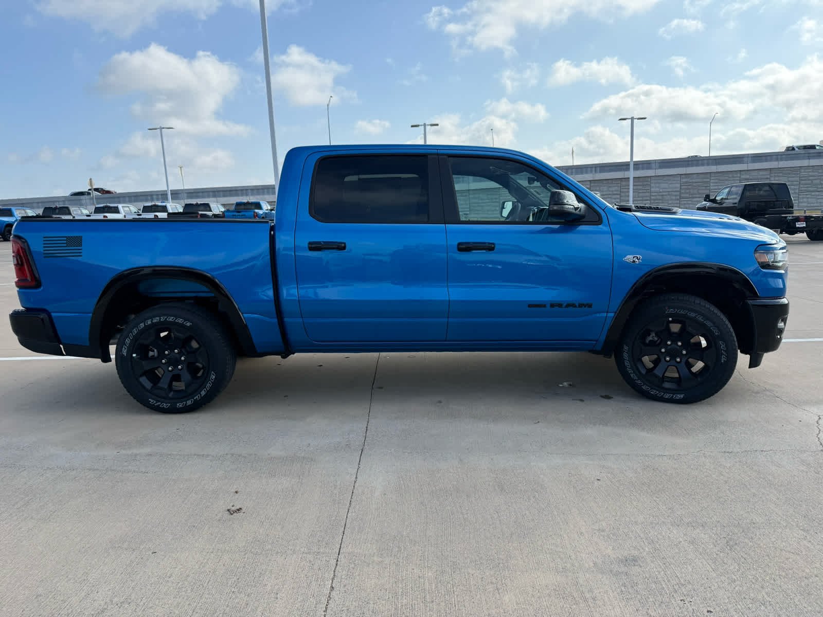 New 2026 Hydro Blue Pearlcoat Ram Lone Star image 5