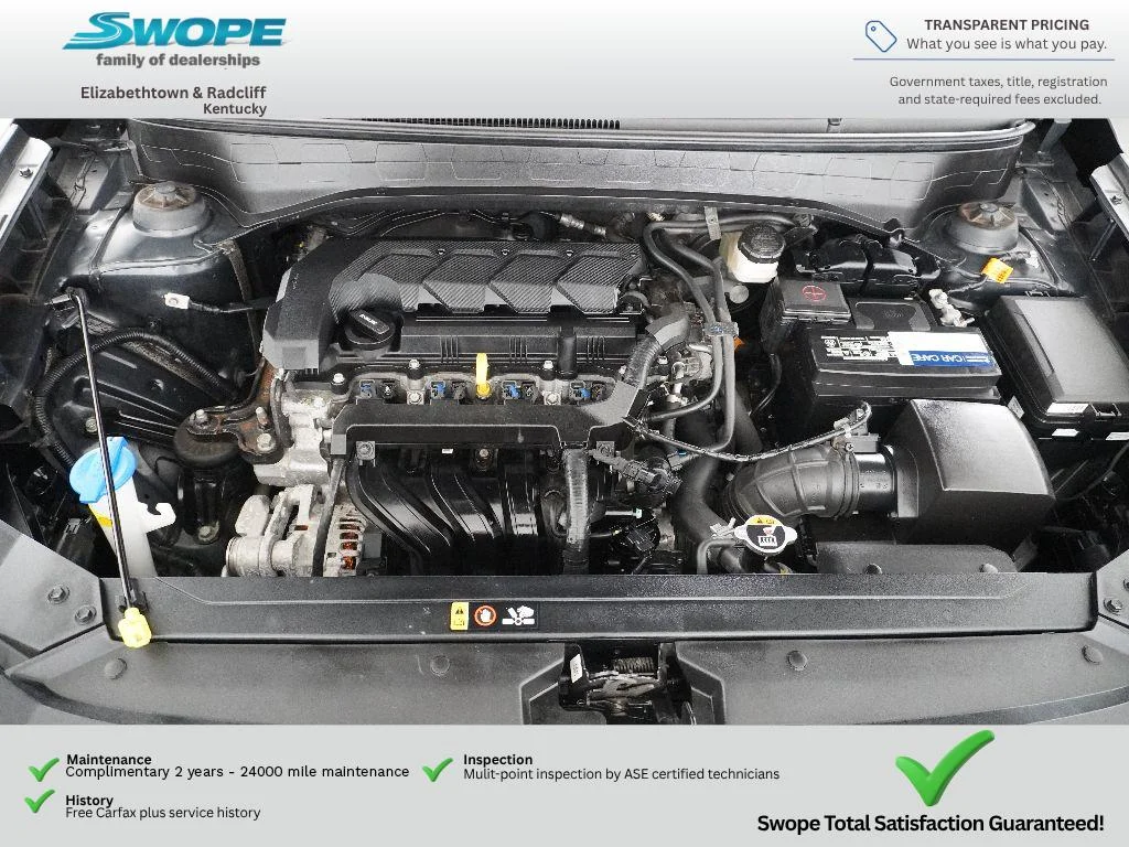 Certified Used 2023 Black Noir Pearl Hyundai SE image 23