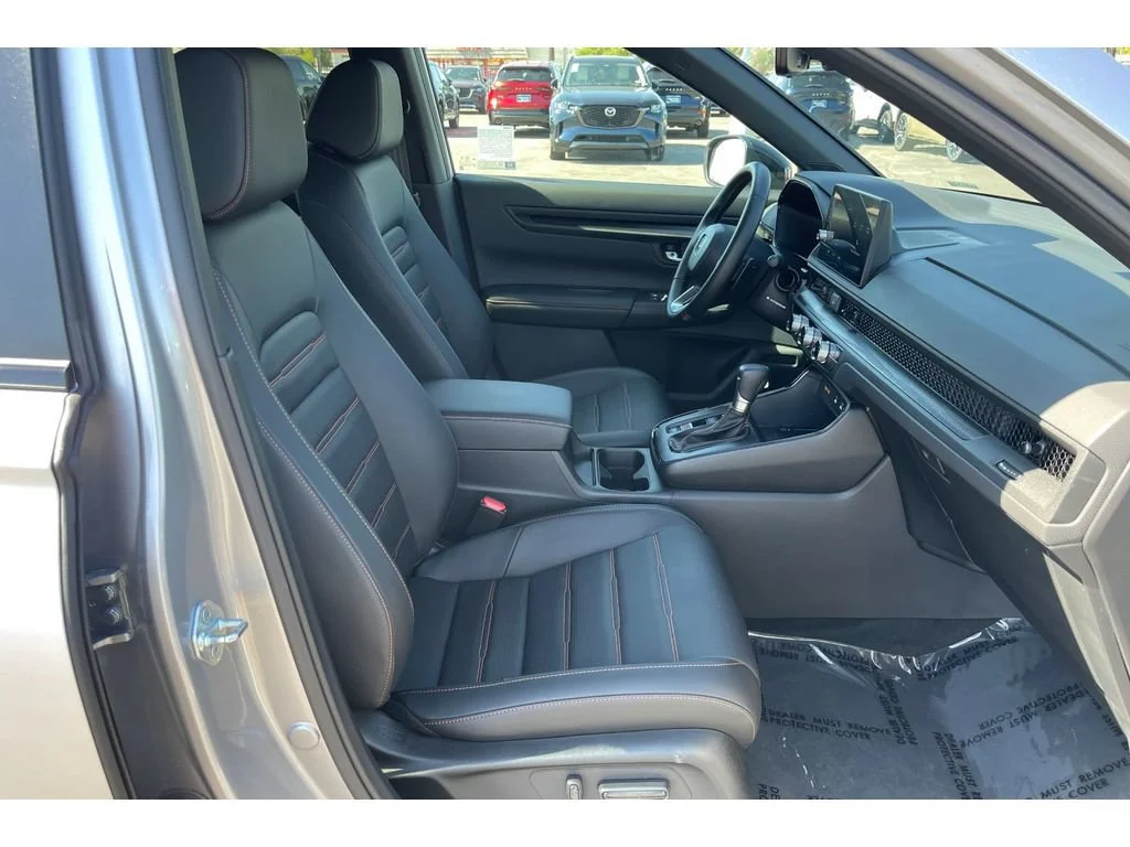 Certified Used 2026 Solar Silver Metallic Honda 2WD Sport-L Hybrid image 77