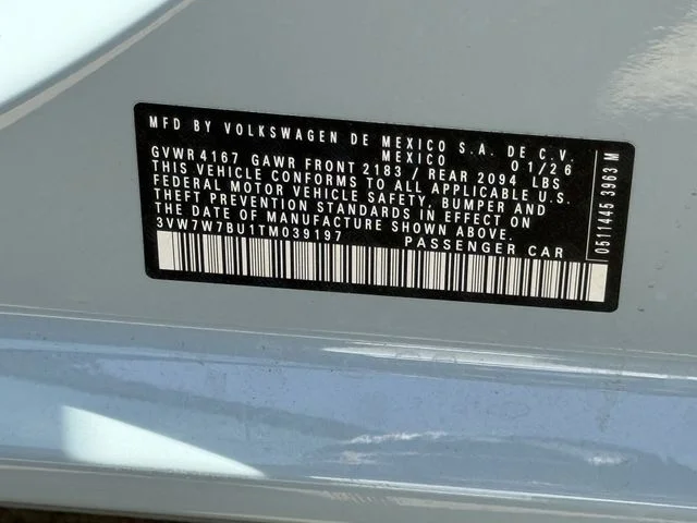New 2026 Gray Volkswagen 1.5T SE image 24