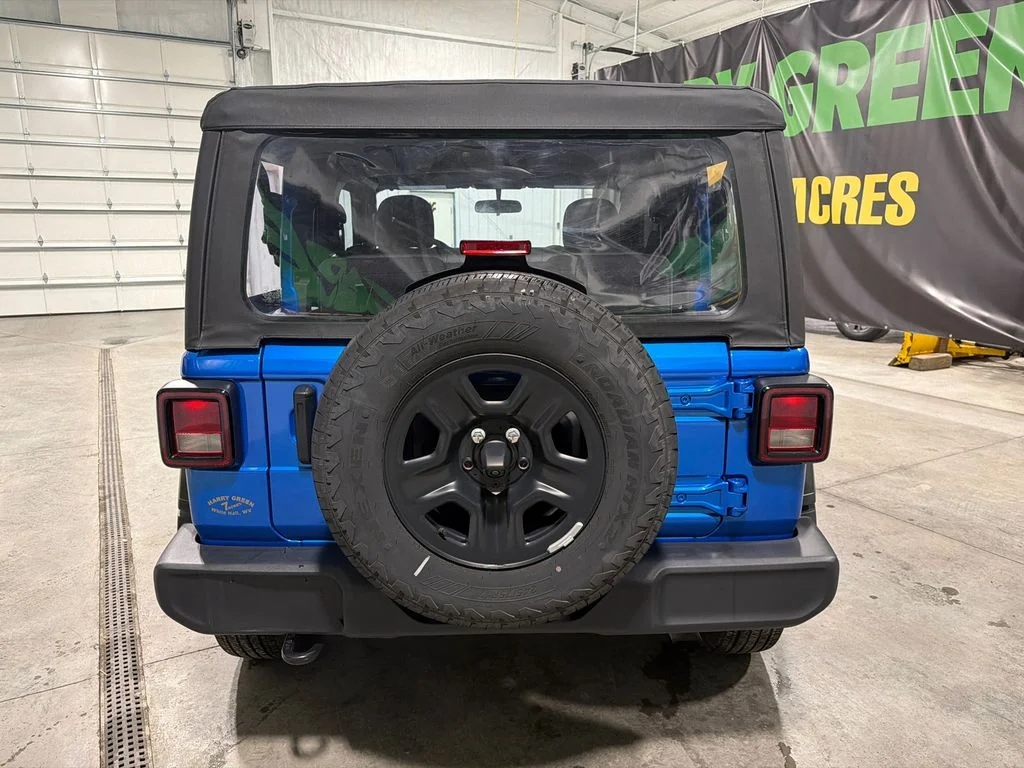 Certified Used 2025 Hydro Blue Pearlcoat Jeep Sport image 8