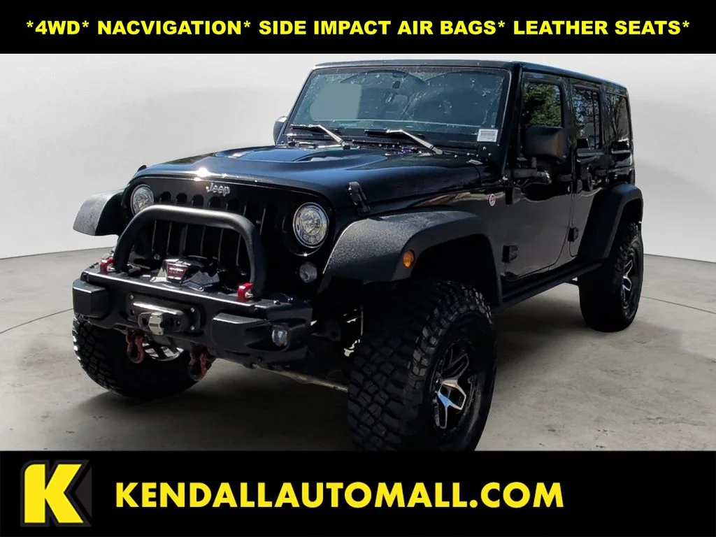 Used 2017 Black Jeep Unlimited Rubicon image 1