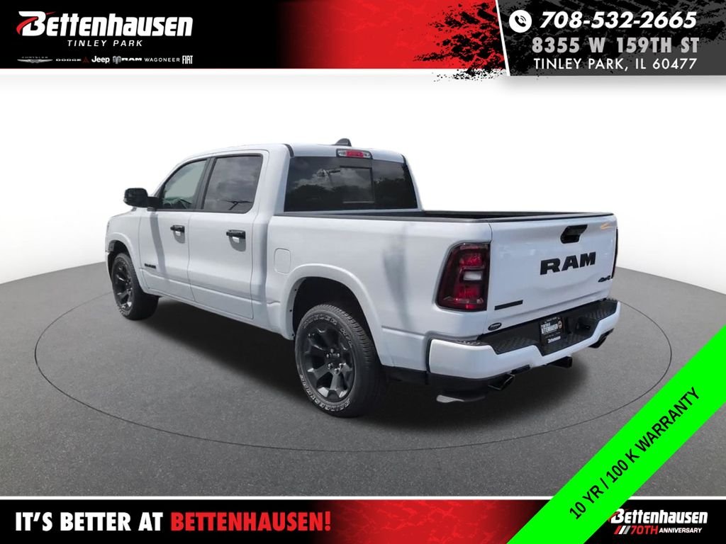 New 2026 Bright White Clear-Coat Exterior Paint RAM Big Horn image 10