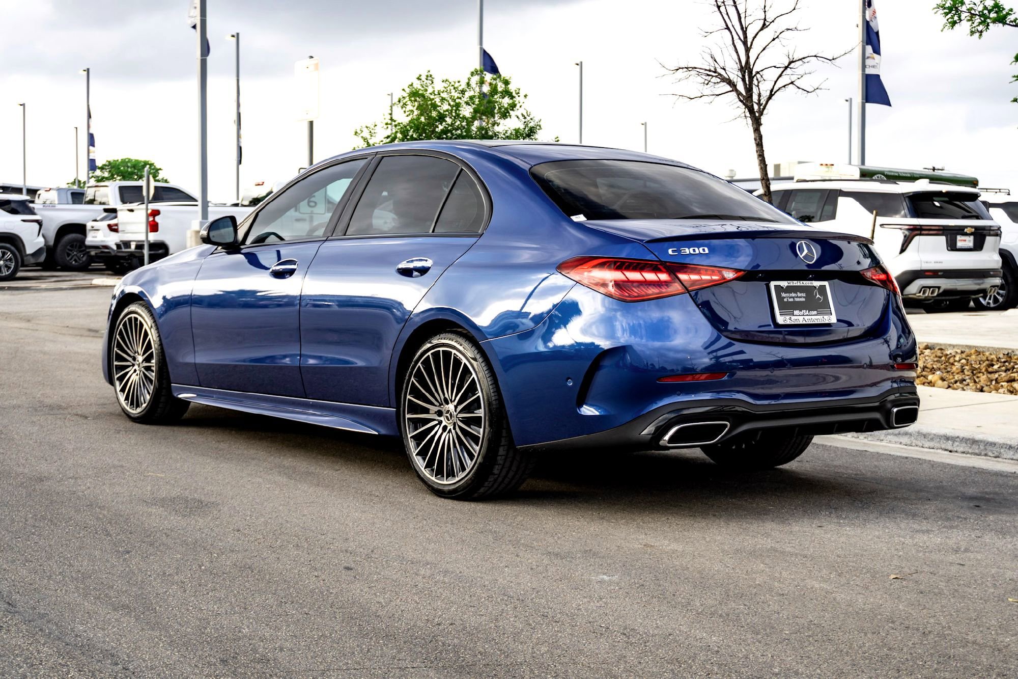 New 2026 Starling Blue Metallic Mercedes-Benz C 300 image 26