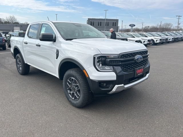 White 2026 Ford Ranger XLT SuperCrew 4WD Pickup Truck Four-Wheel Drive
