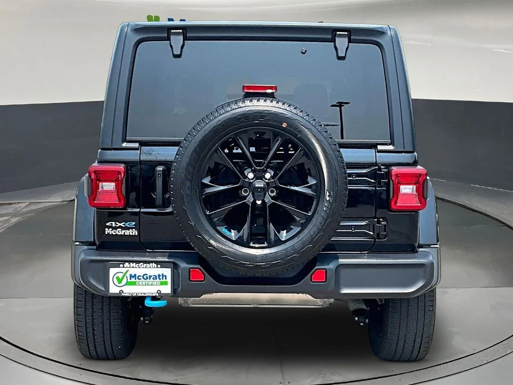 Used 2023 Black Jeep Sahara 4xe image 6
