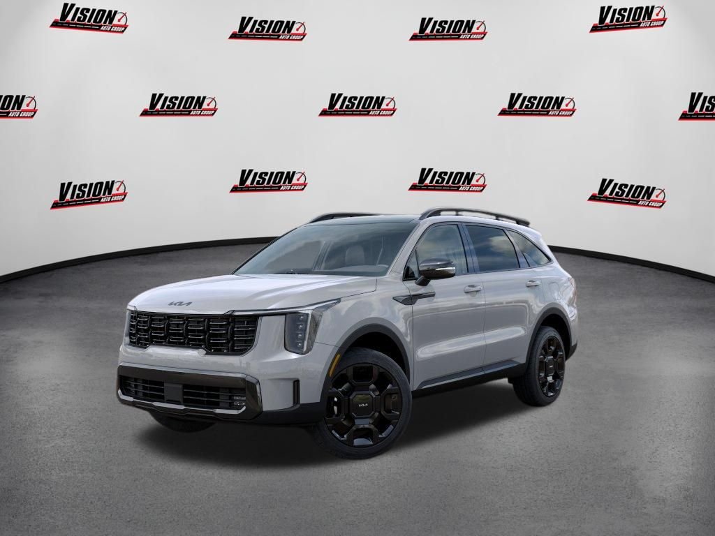 New 2026 Wolf Gray Kia X-Line EX AWD image 1