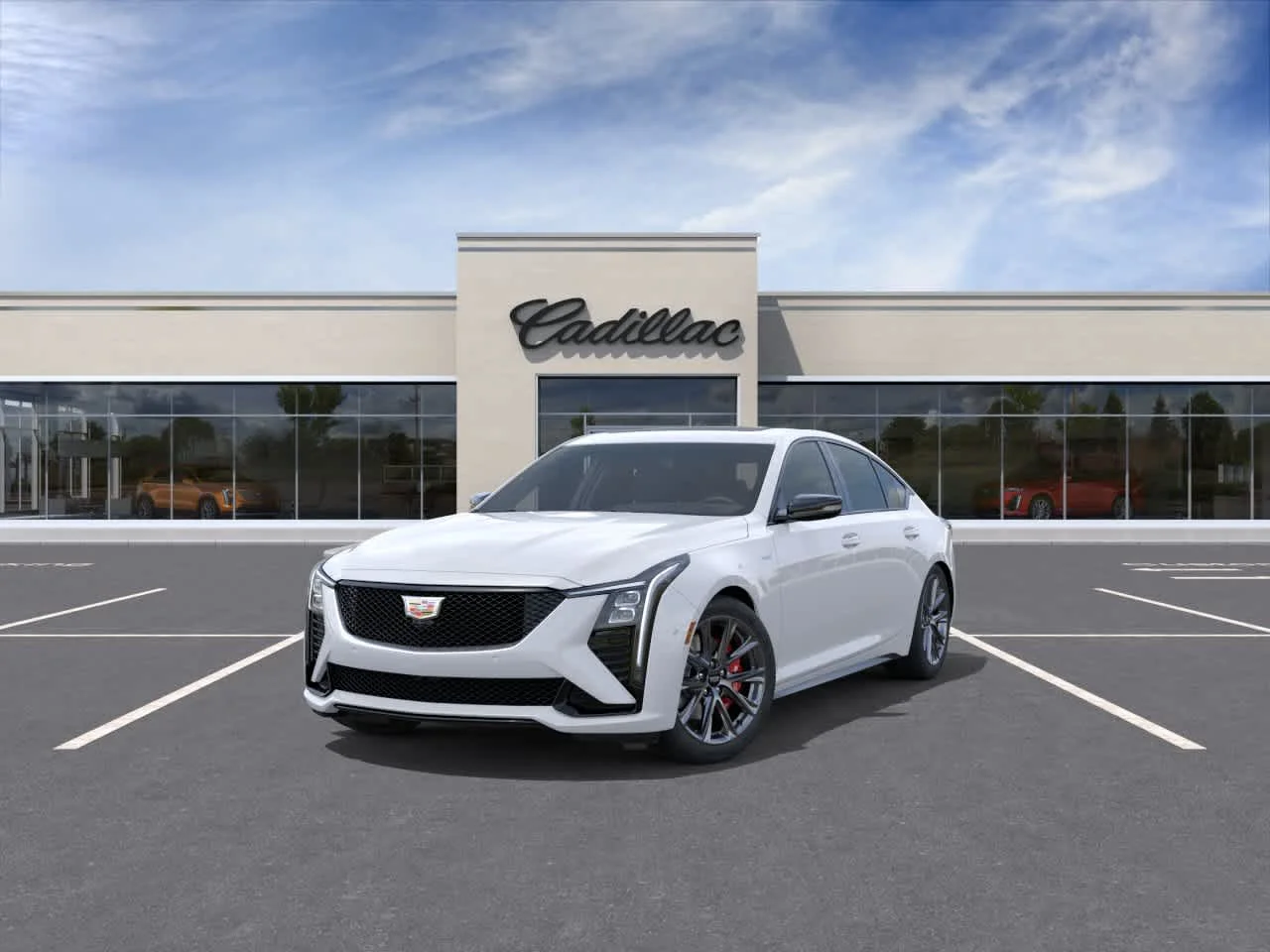 New 2026 Summit White Cadillac V-Series image 8