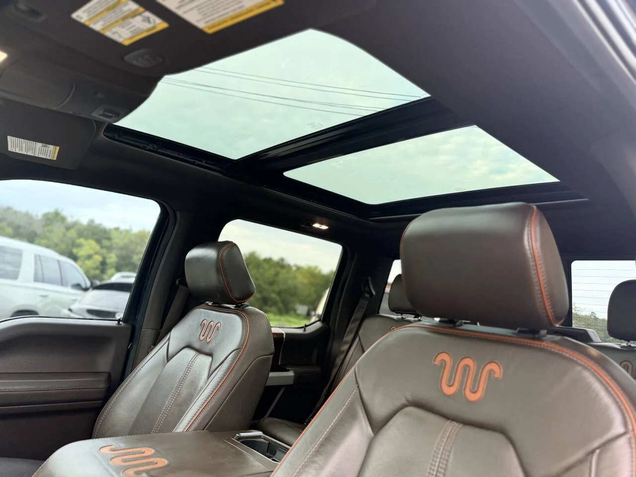 Used 2017 Blue Ford King Ranch 4x2 4dr SuperCrew 5.5 ft. SB image 11
