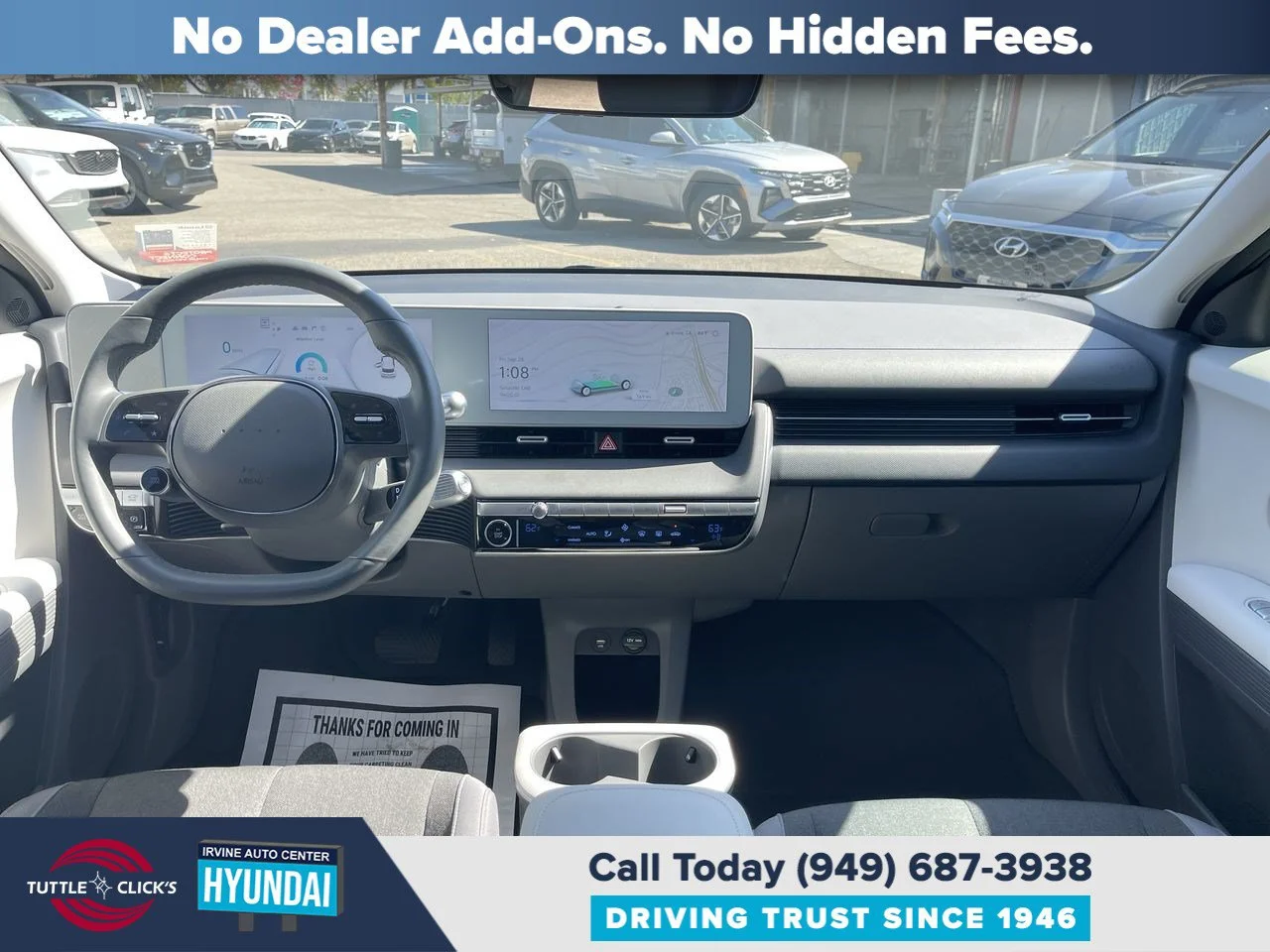Used 2024 CYBER GRAY HYUNDAI SEL image 2