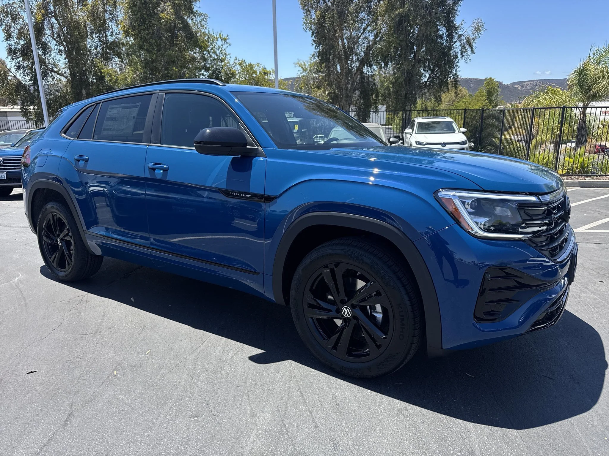 New 2026 Mountain Lake Blue Metallic Volkswagen 2.0T SEL R-Line Black image 1