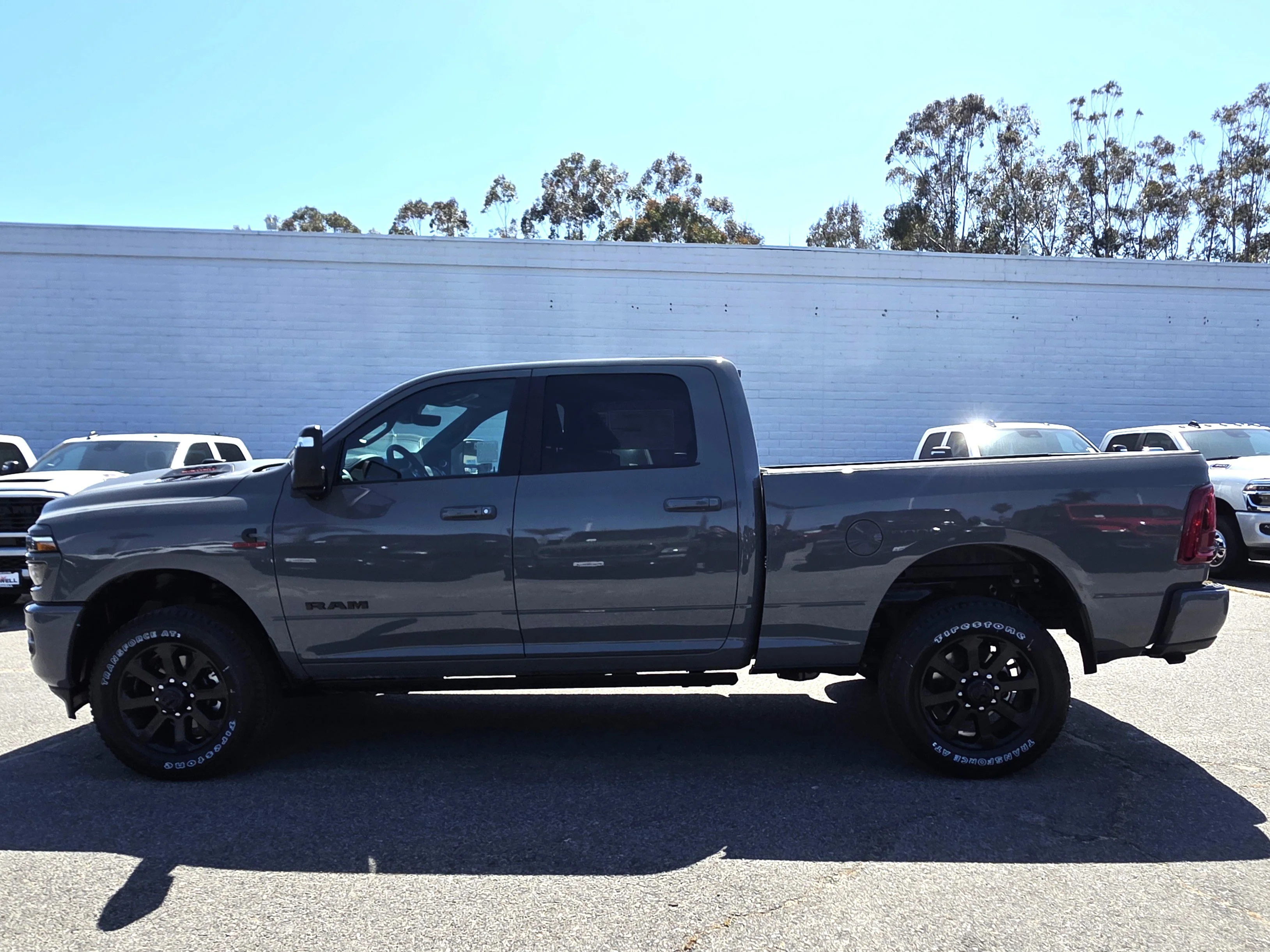 New 2026 Ceramic Gray Clearcoat RAM Laramie image 2