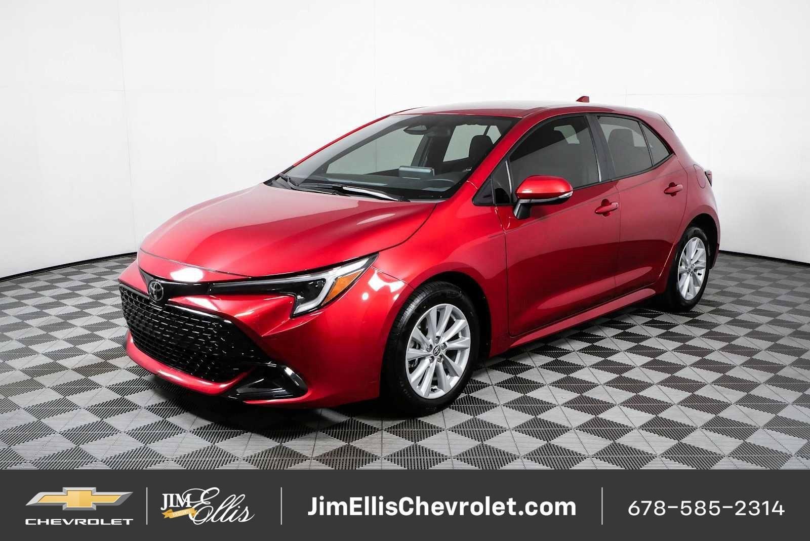 Used 2024 Finish Line Red Toyota SE image 24