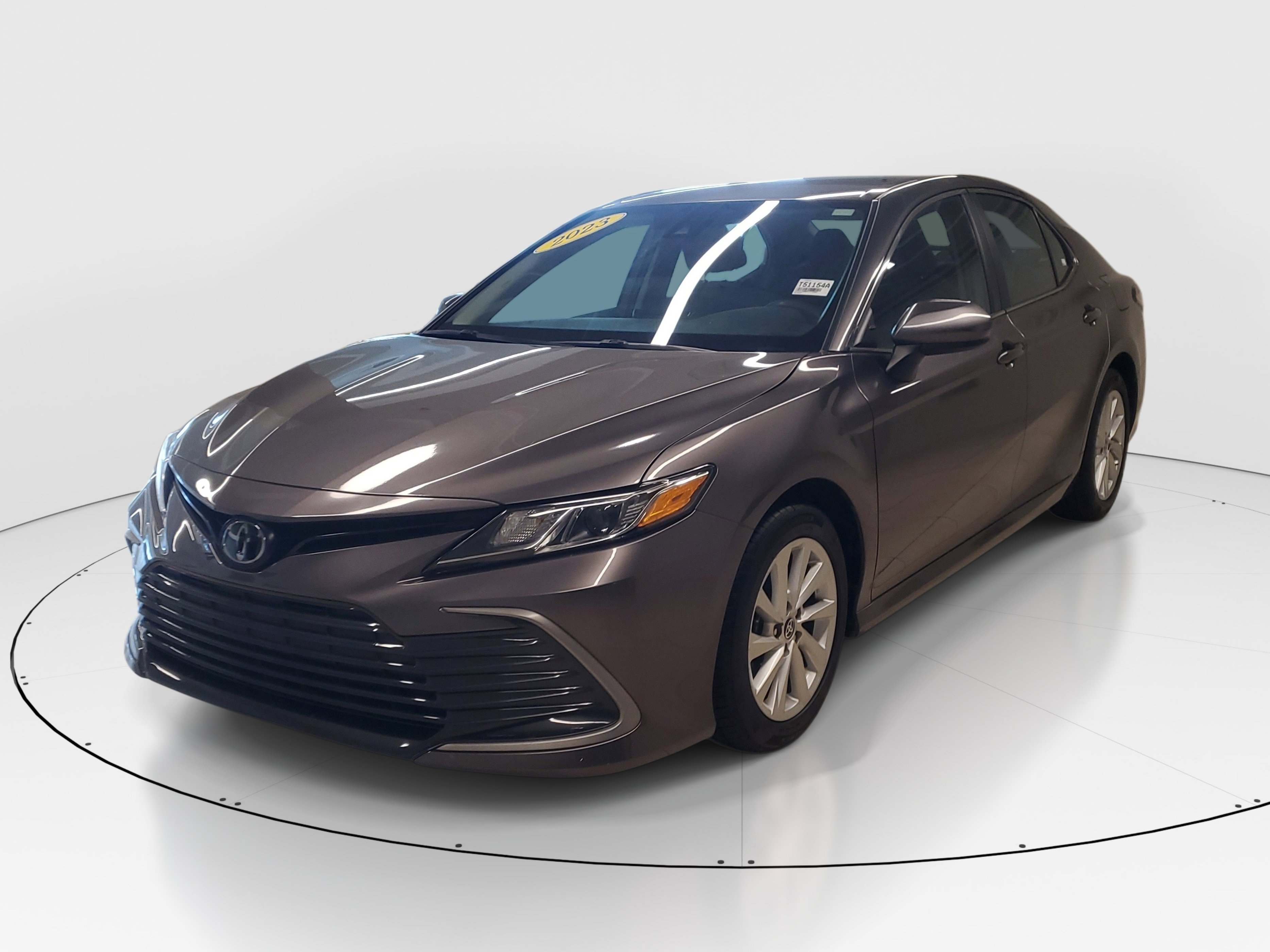 Certified Used 2023 Predawn Gray Mica Toyota LE image 3