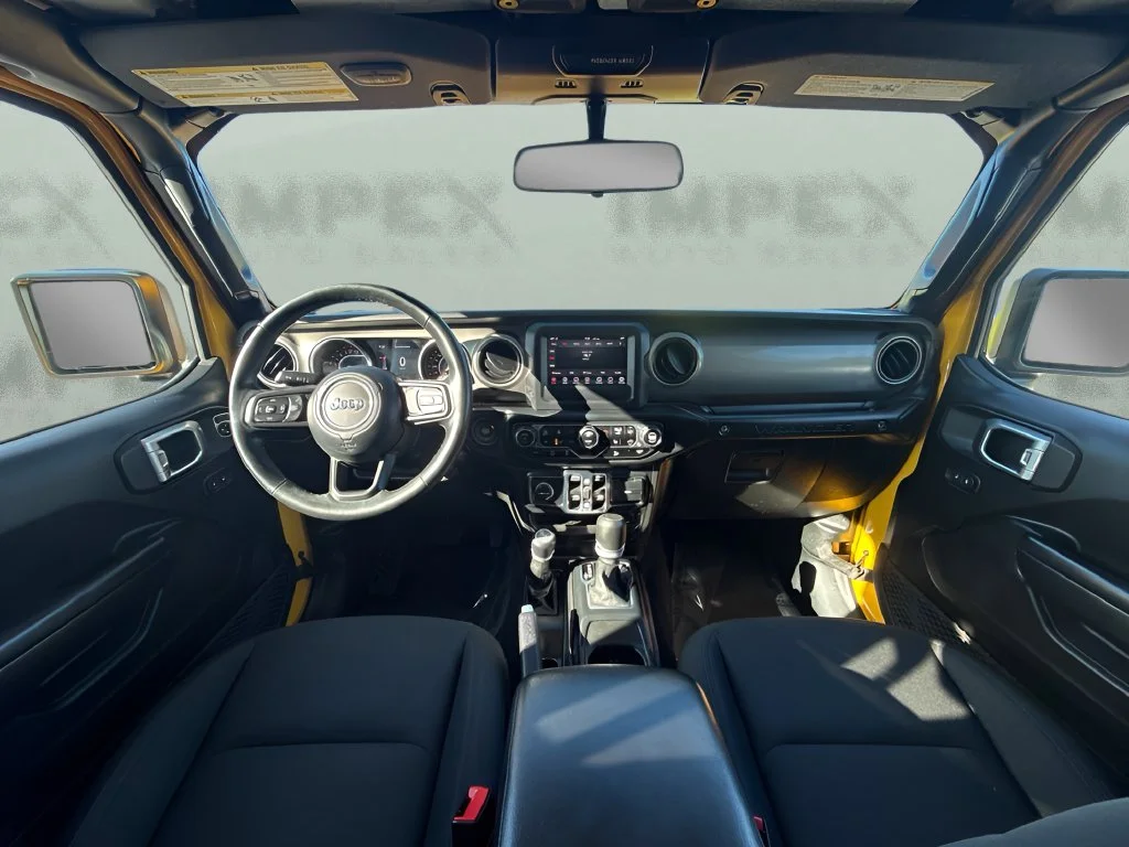 Used 2020 Yellow Jeep Unlimited Sport S image 11