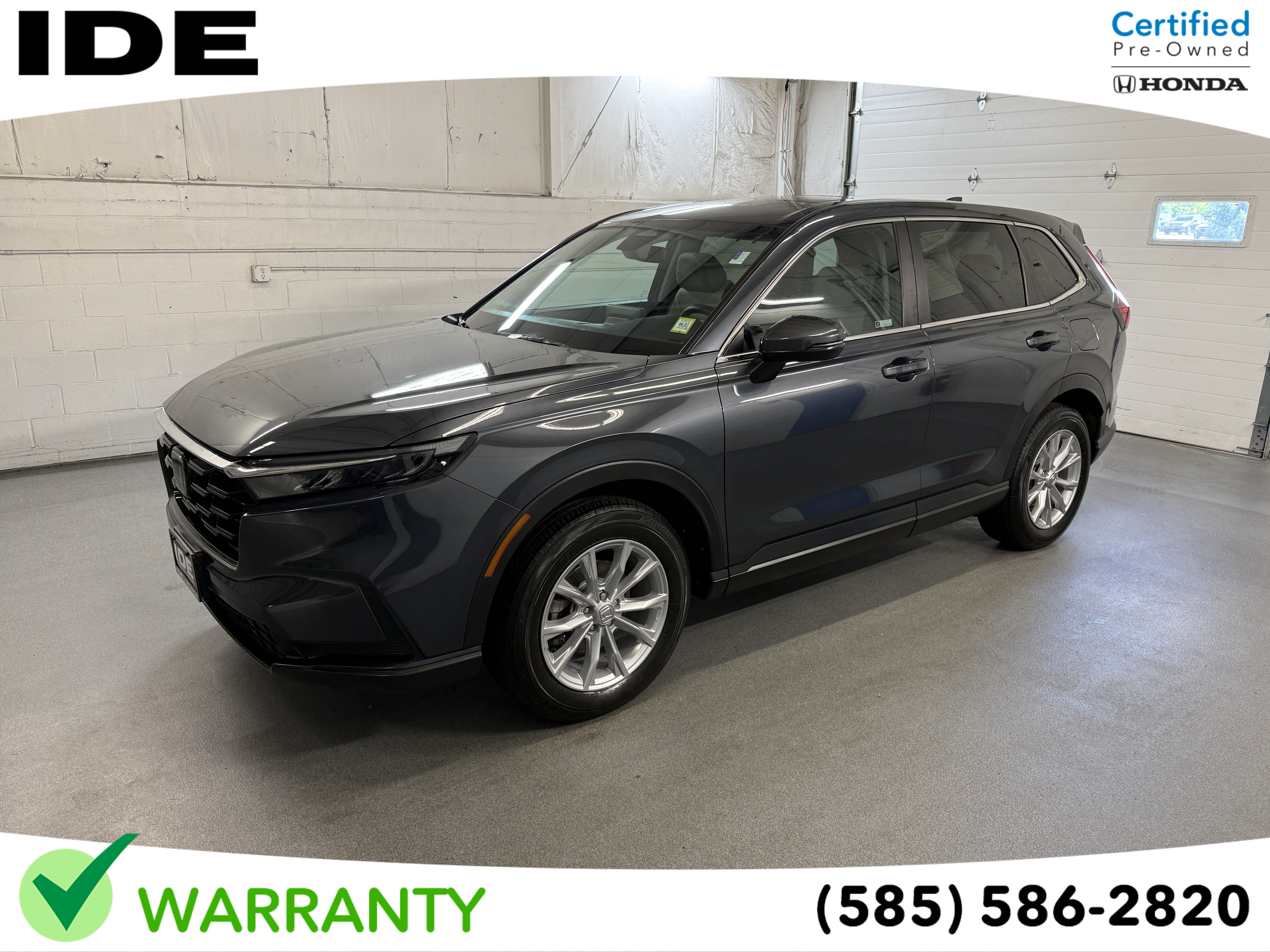 Used 2024 Meteorite Gray Metallic Honda EX image 1
