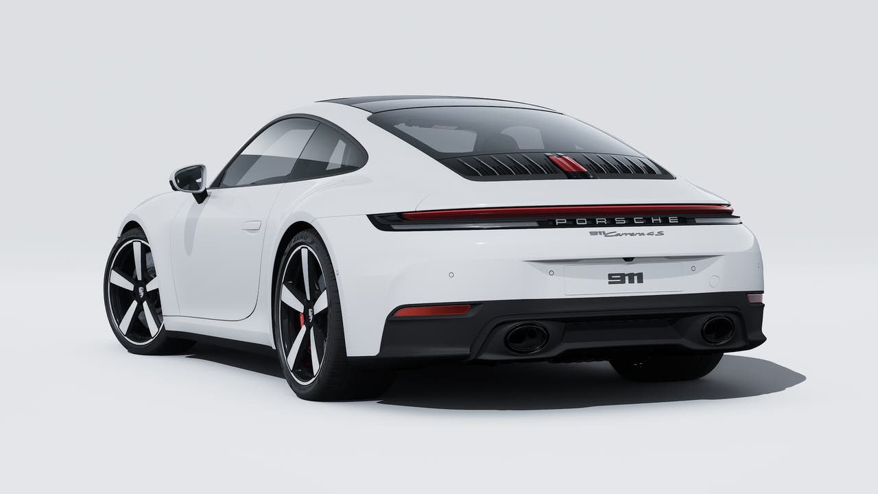 New 2026 White Porsche Carrera 4S image 3