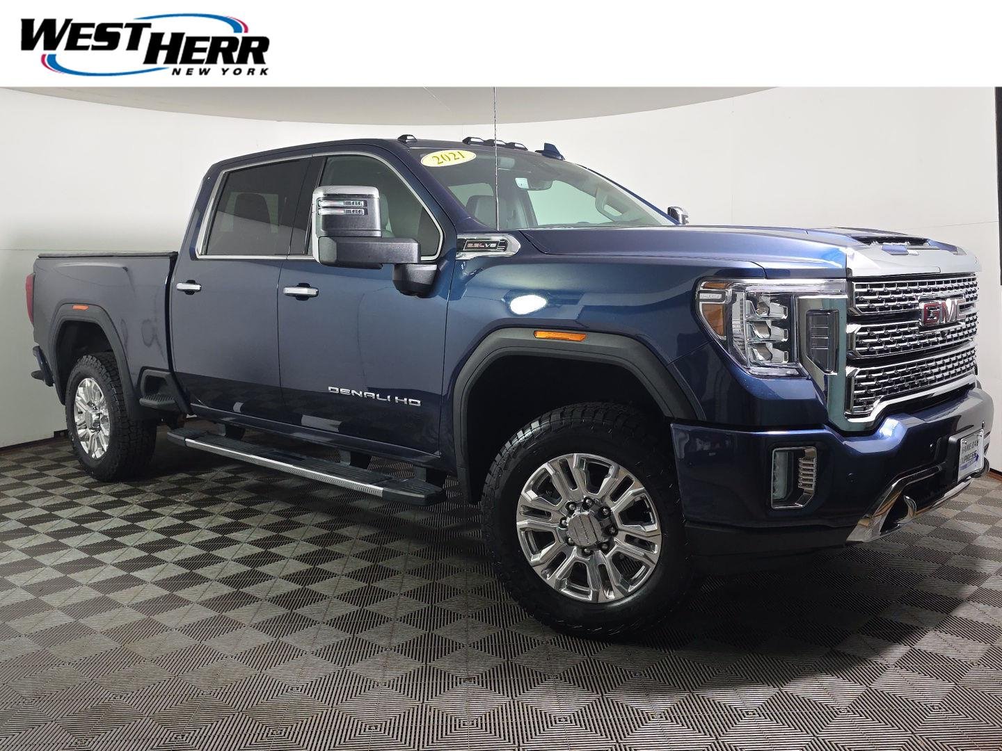 Used 2021 Pacific Blue Metallic GMC Denali image 1