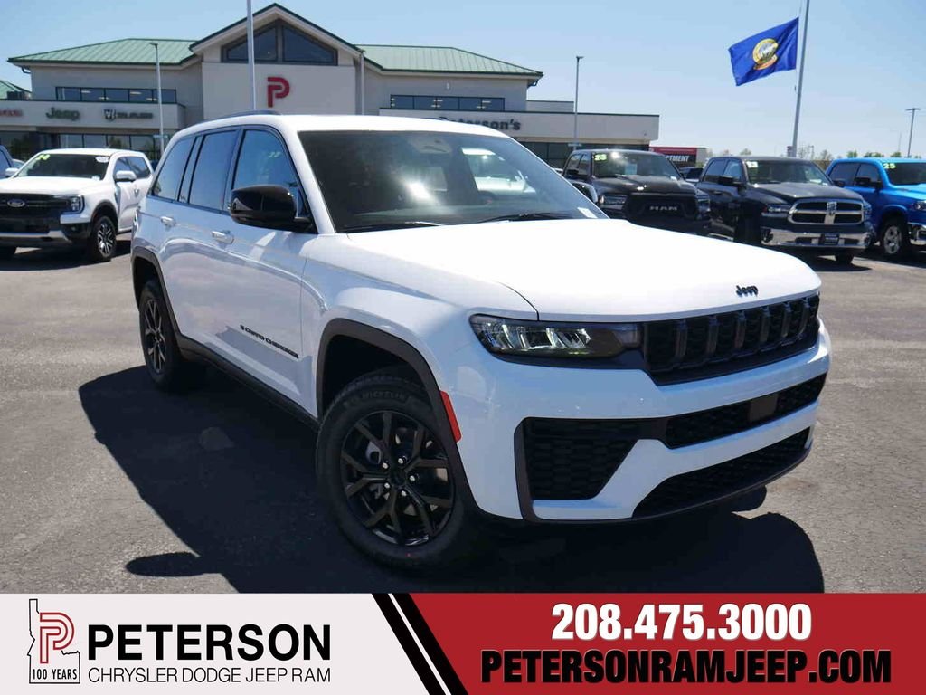 New 2026 Bright White Clearcoat Jeep Laredo image 1