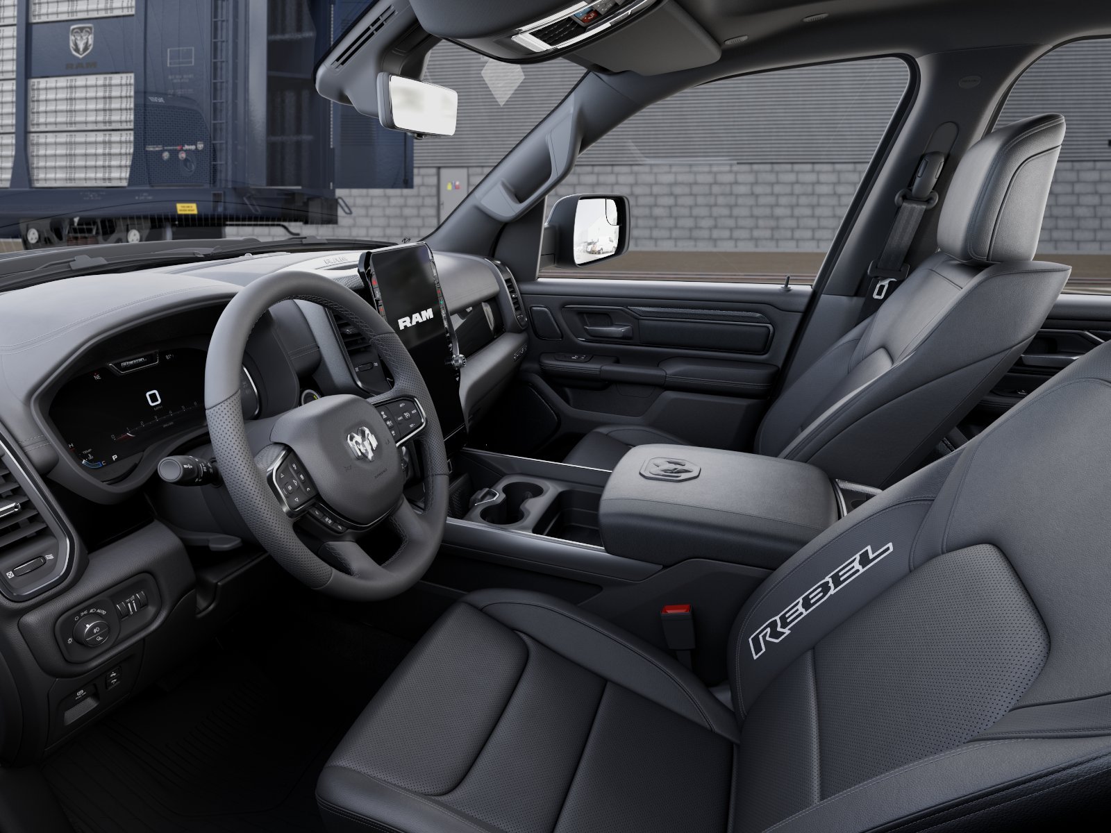 New 2026 Diamond Black Crystal Pearlcoat RAM Rebel image 48