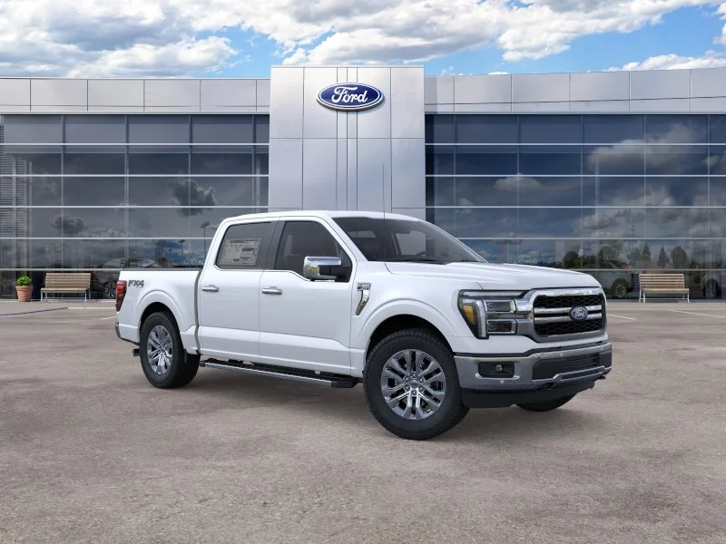 New 2026 Star White Metallic Tri-Coat Ford Lariat® image 51