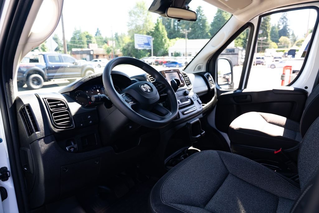Used 2025 Bright White Clearcoat Ram Base image 14