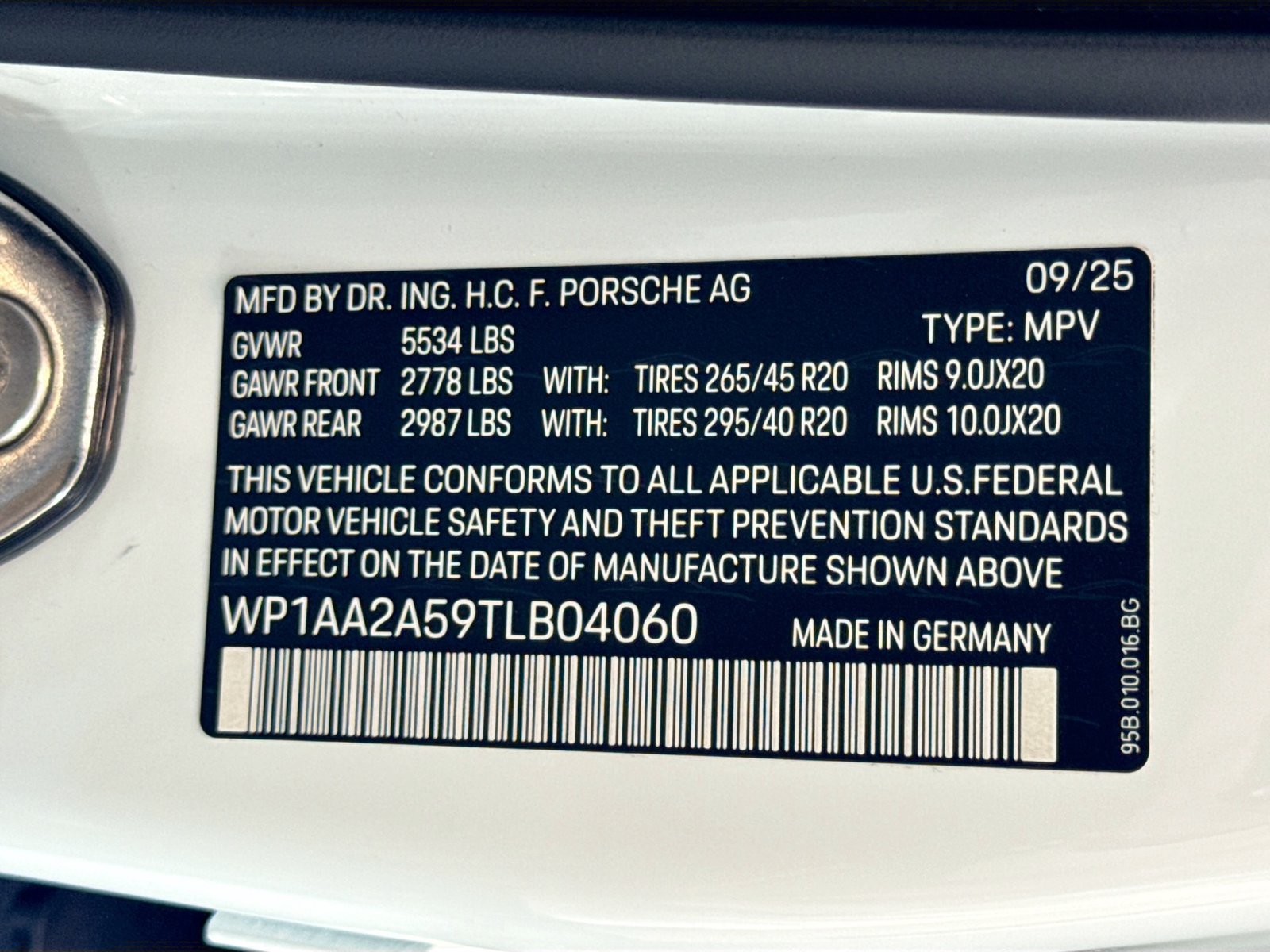 Used 2026 White Porsche  image 26
