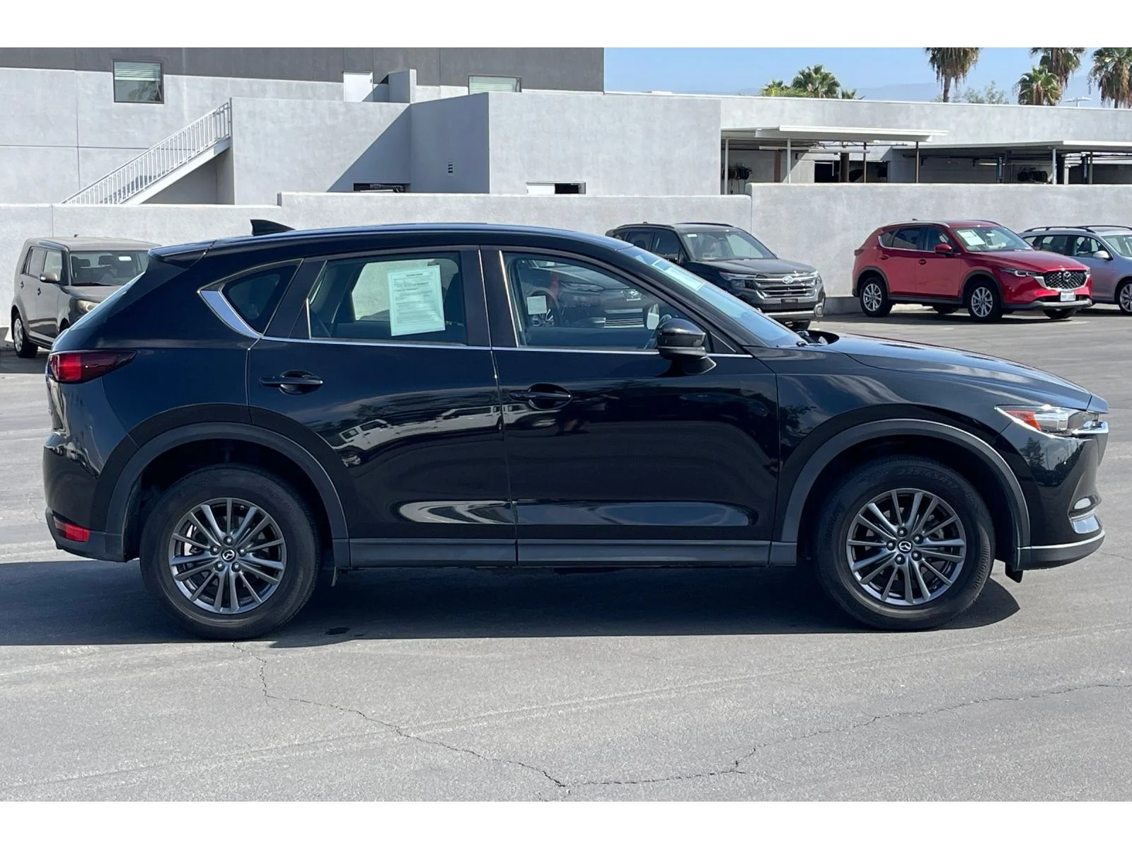 Used 2021 Jet Black Mica Mazda Sport image 8