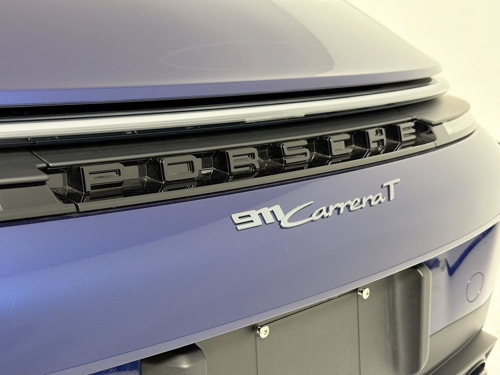 Used 2026 Gentian Blue Metallic Porsche Carrera T Cabriolet image 33
