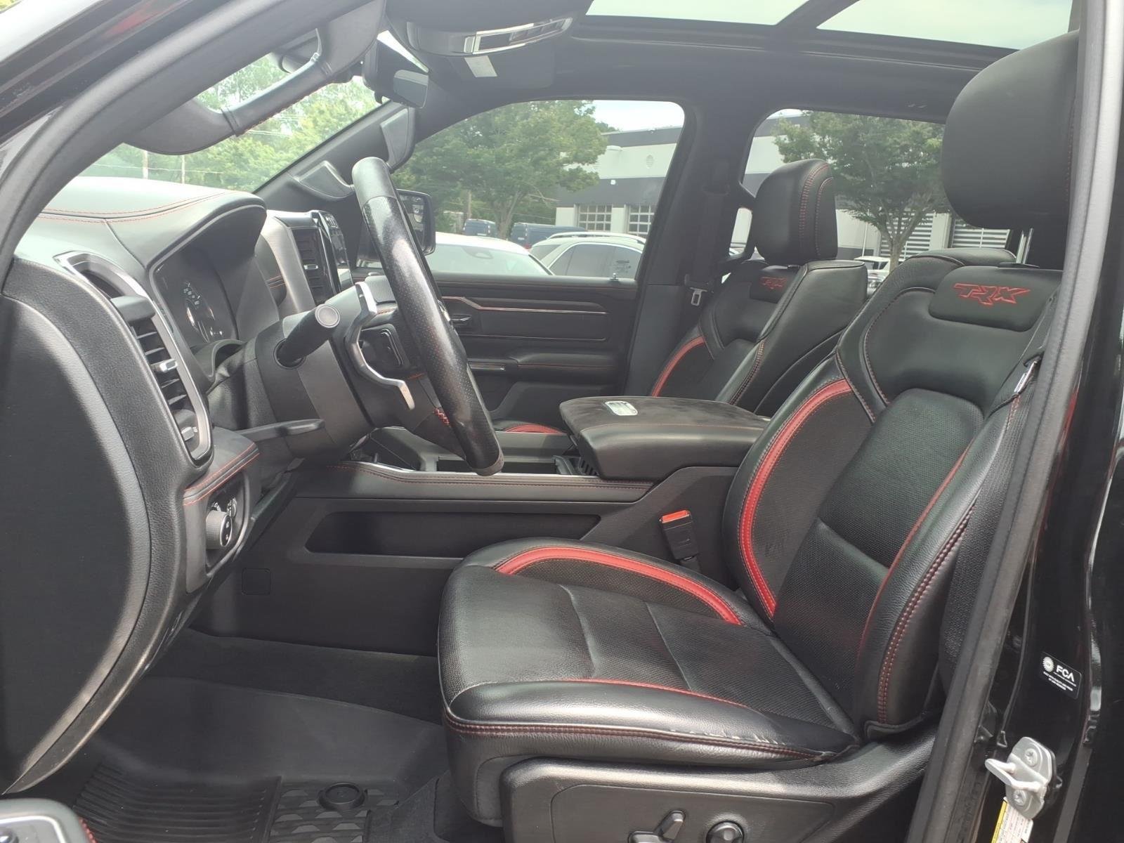 Used 2021 Diamond Black Crystal Pearlcoat Ram TRX image 23