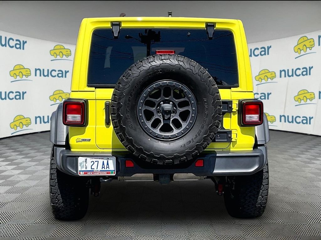 Used 2022 Yellow Jeep Unlimited High Tide image 5