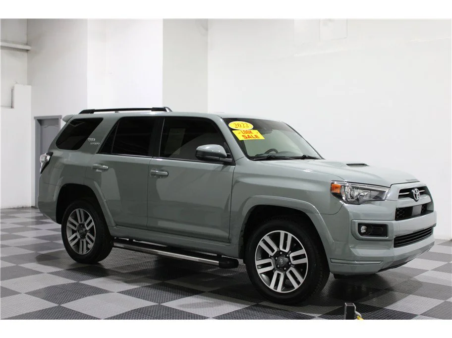Used 2022 Green Toyota TRD Sport image 1
