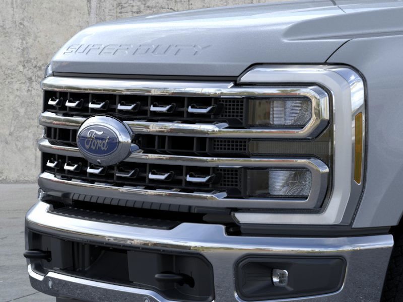 New 2026 Glacier Gray Metallic Tri-Coat Ford F-250® Lariat® image 17