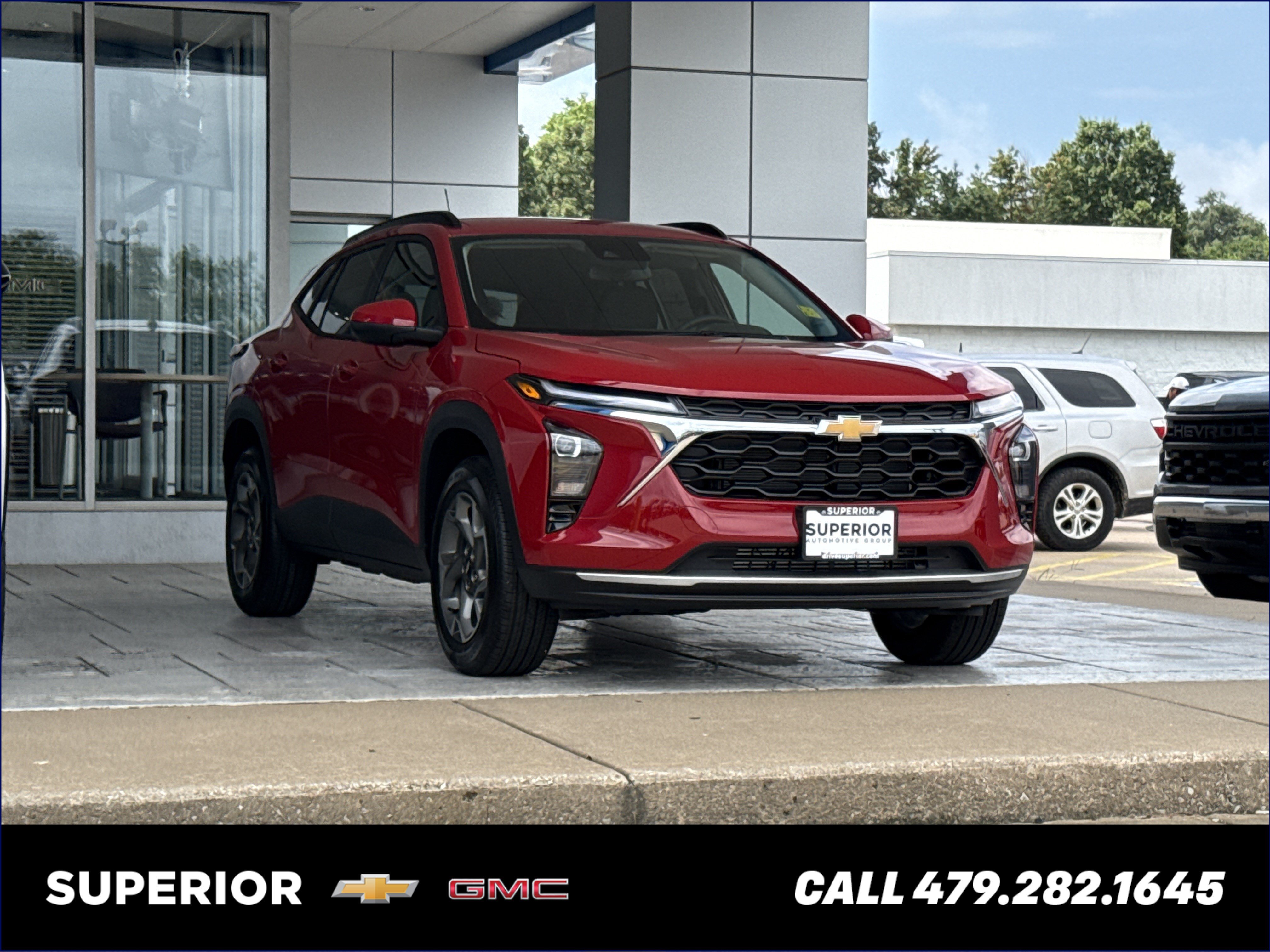 New 2026 Apex Red Chevrolet LT image 1