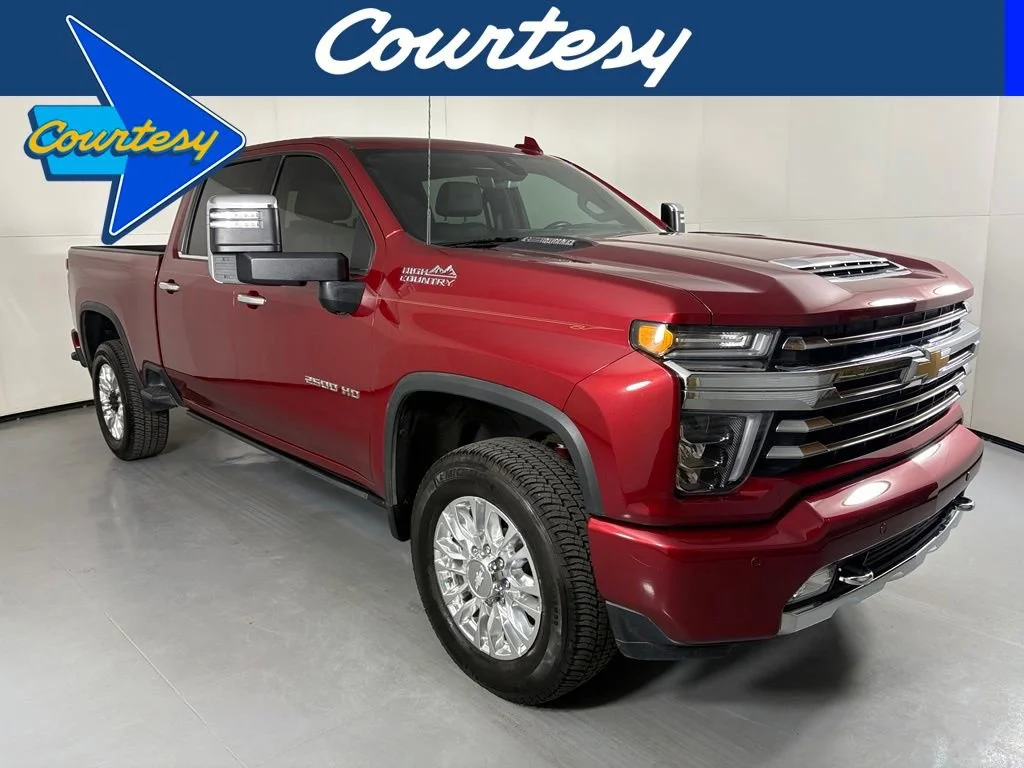 Used 2020 CAJUN RED TINTCOAT Chevrolet High Country image 1