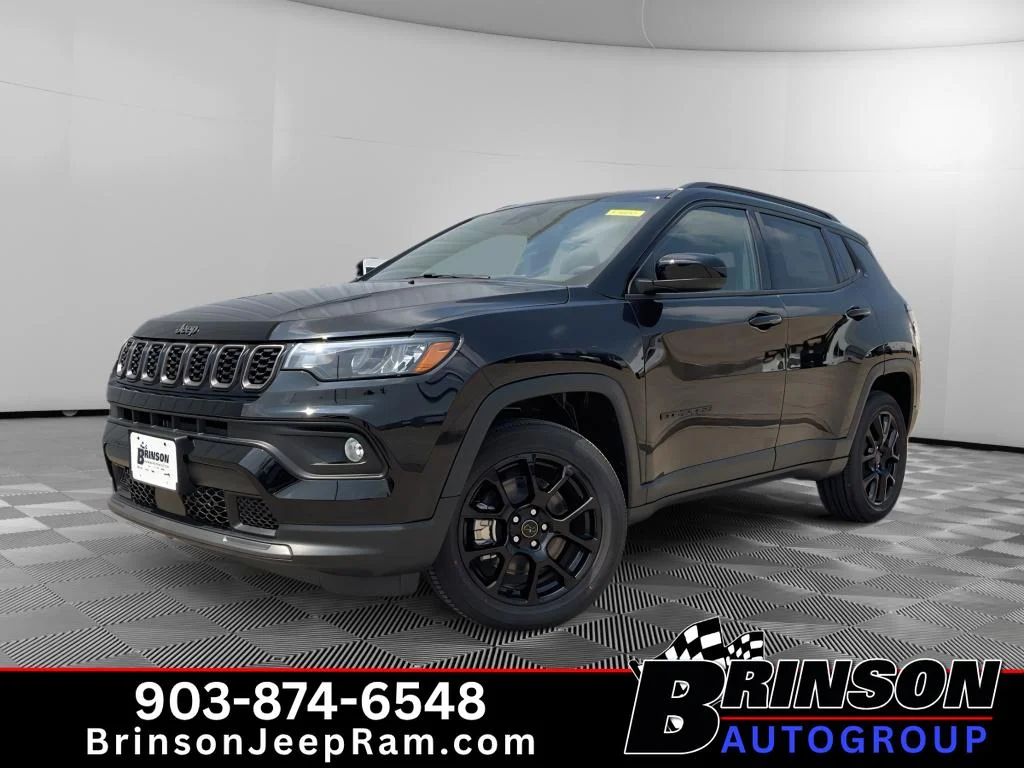 New 2026 Diamond Black Crystal Pearlcoat Jeep Latitude Altitude image 1