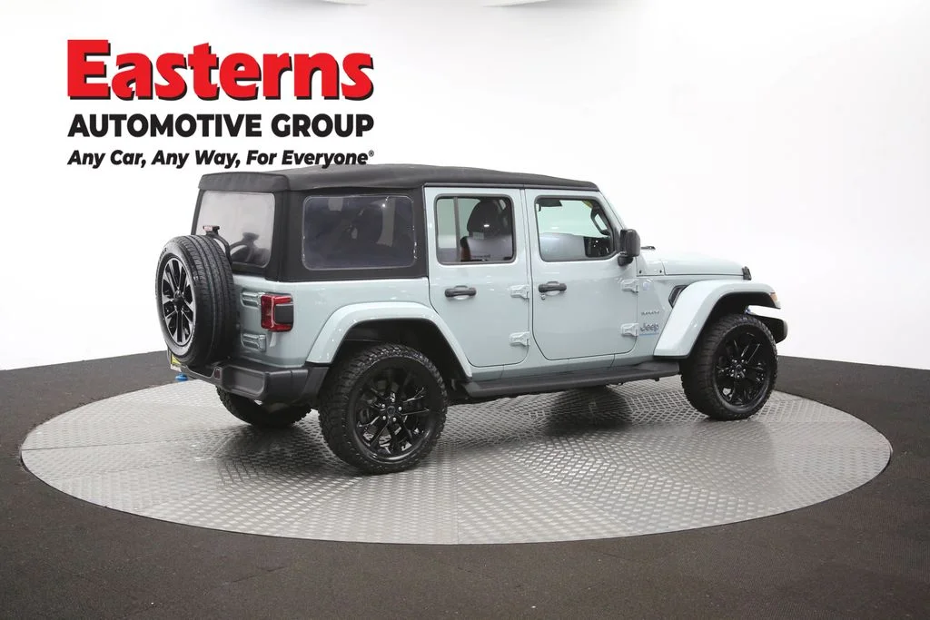 Used 2024 Gray Jeep Sahara 4xe image 42