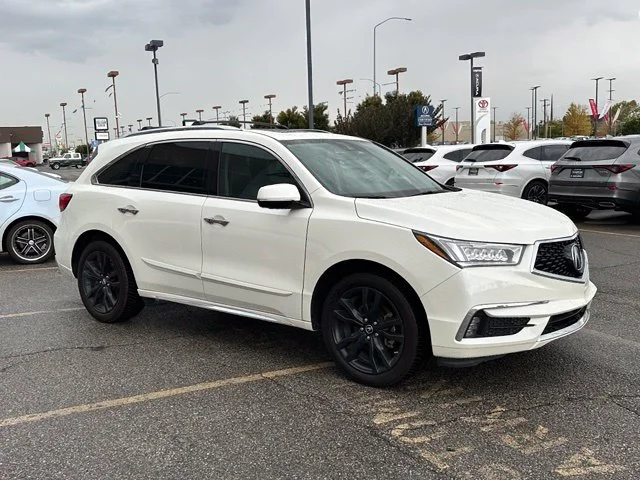 Certified Used 2019 White Diamond Pearl Acura 3.5L Advance Package image 5