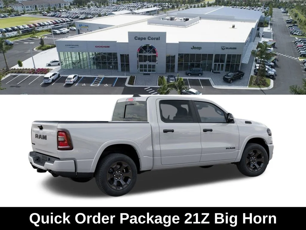 New 2026 Bright White Clear-Coat Exterior Paint RAM Big Horn/Lone Star image 4