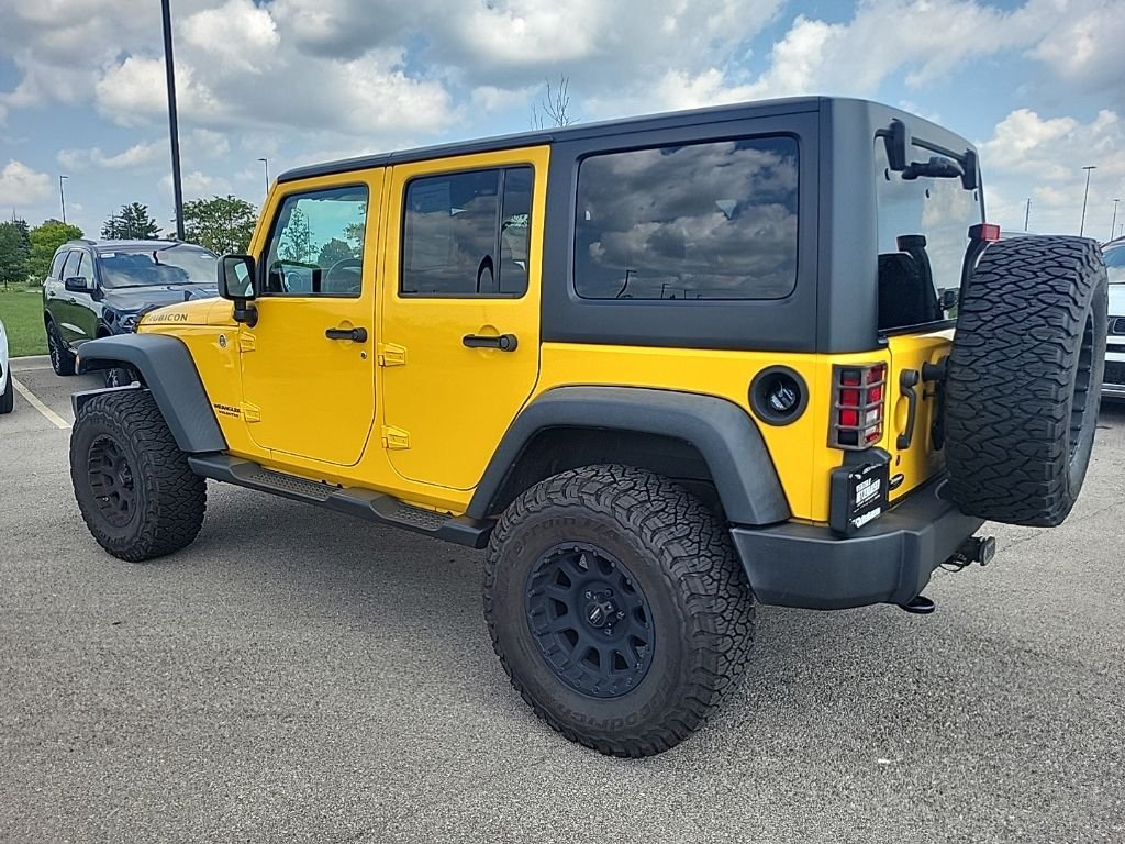 Used 2015 Yellow Jeep Unlimited Rubicon image 3