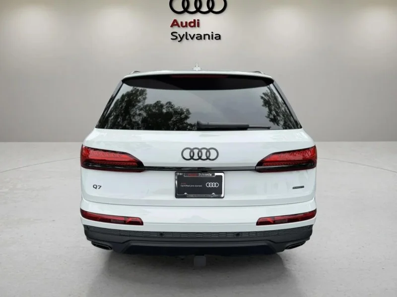 Certified Used 2025 Glacier White Metallic Audi Premium Plus image 8