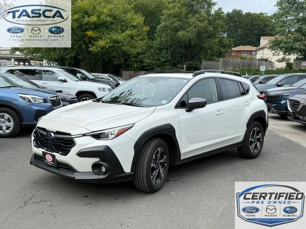 Used 2024 Crystal White Pearl Subaru Premium image 1