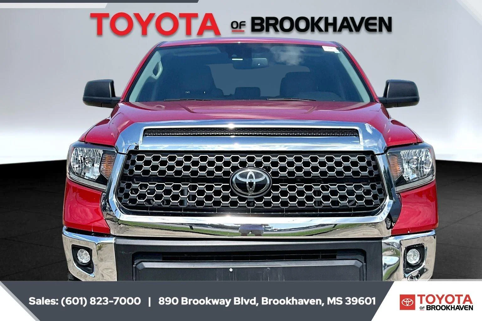 Used 2021 Barcelona Red Metallic Toyota SR5 image 3